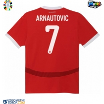 Moški Nogometni dresi Avstrija Marko Arnautovic #7 Domači EP 2024 Kratek Rokav